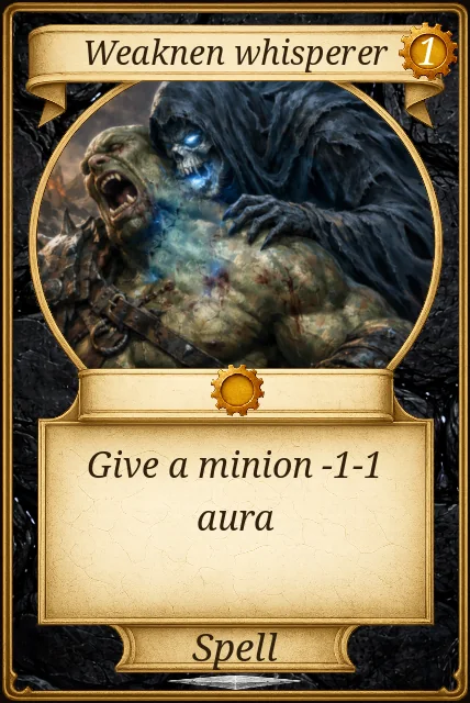 Weaknen whisperer