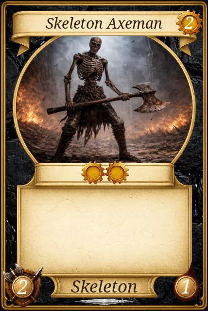 Skeleton Axeman