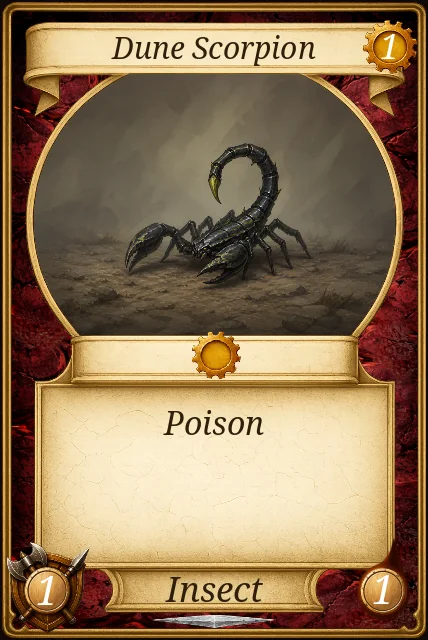 Dune Scorpion