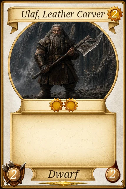 Ulaf, Leather Carver