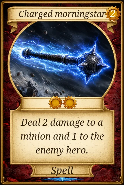Charged morningstar