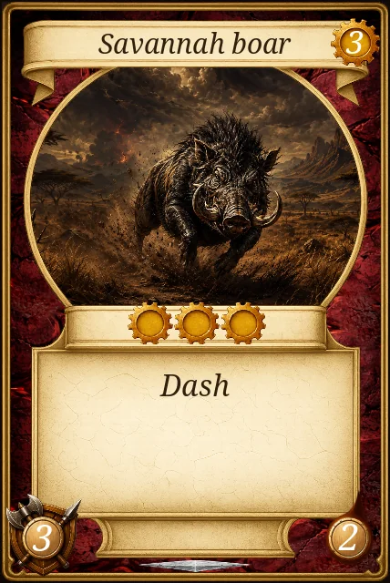 Savannah boar
