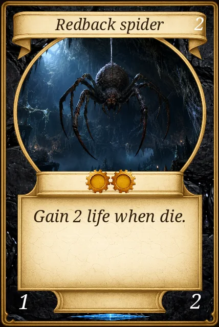 Redback spider