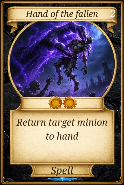 Hand of the fallen