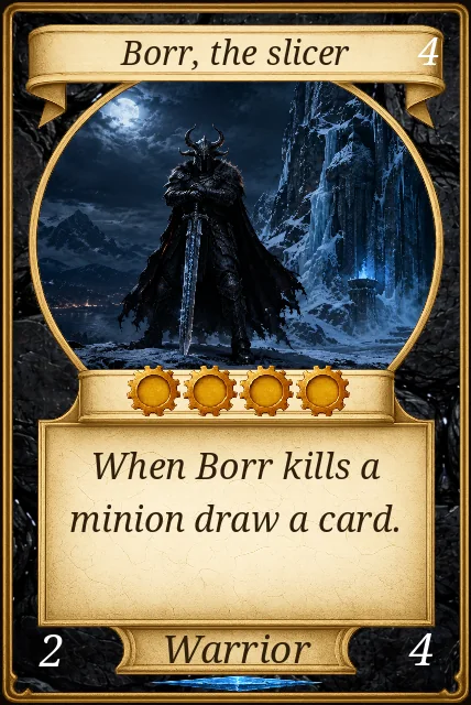 Borr, the slicer